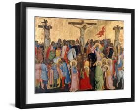 Crucifixion-Scene-Agnolo Gaddi-Framed Giclee Print