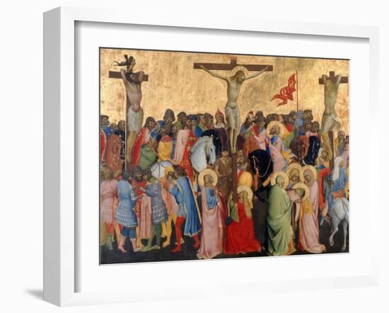 Crucifixion-Scene-Agnolo Gaddi-Framed Giclee Print