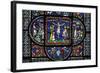 Crucifixion, Stained-Glass Window-null-Framed Giclee Print