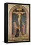 Crucifixion, Virgin, SS John the Evangelist and Dominic from the Convent of San Marco, c.1442-Fra Angelico-Framed Stretched Canvas