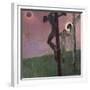 Crucifixion with Darkened Sun-Egon Schiele-Framed Giclee Print