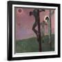 Crucifixion with Darkened Sun-Egon Schiele-Framed Premium Giclee Print