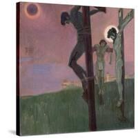 Crucifixion with Darkened Sun-Egon Schiele-Stretched Canvas