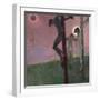 Crucifixion with Darkened Sun-Egon Schiele-Framed Giclee Print