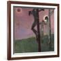 Crucifixion with Darkened Sun-Egon Schiele-Framed Giclee Print