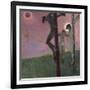 Crucifixion with Darkened Sun-Egon Schiele-Framed Giclee Print