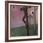 Crucifixion with Darkened Sun-Egon Schiele-Framed Giclee Print