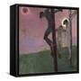 Crucifixion with Darkened Sun-Egon Schiele-Framed Stretched Canvas