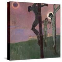 Crucifixion with Darkened Sun-Egon Schiele-Stretched Canvas