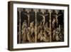 Crucifixion with Saints Coloman, Quirin, Castor and Chrysogonus, Ca. 1440-Gabriel Angler-Framed Giclee Print