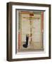 Crucifixion with St. Dominic-Fra Angelico-Framed Giclee Print