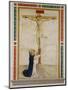 Crucifixion with St. Dominic-Fra Angelico-Mounted Giclee Print