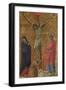 Crucifixion with St Francis-Ugolino Di Nerio-Framed Giclee Print