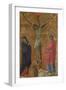 Crucifixion with St Francis-Ugolino Di Nerio-Framed Giclee Print