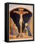 Crucifixion with the Virgin Mary and St. Dominic-Beato Angelico-Framed Stretched Canvas