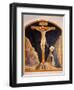 Crucifixion with the Virgin Mary and St. Dominic-Beato Angelico-Framed Art Print