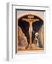 Crucifixion with the Virgin Mary and St. Dominic-Beato Angelico-Framed Art Print