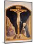 Crucifixion with the Virgin Mary and St. Dominic-Beato Angelico-Mounted Art Print