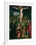 Crucifixion with the Virgin, Mary Magdalene and St. John the Evangelist-Nicolò dell' Abate-Framed Giclee Print