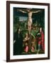 Crucifixion with the Virgin, Mary Magdalene and St. John the Evangelist-Nicolò dell' Abate-Framed Giclee Print