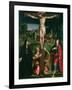 Crucifixion with the Virgin, Mary Magdalene and St. John the Evangelist-Nicolò dell' Abate-Framed Giclee Print