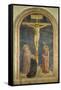 Crucifixion with the Virgin, Ss, John the Evangelist and Dominic, 1442-Fra Angelico-Framed Stretched Canvas