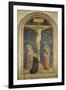 Crucifixion with the Virgin, Ss, John the Evangelist and Dominic, 1442-Fra Angelico-Framed Giclee Print