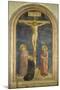 Crucifixion with the Virgin, Ss, John the Evangelist and Dominic, 1442-Fra Angelico-Mounted Giclee Print