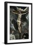 Crucifixion with Two Donors-El Greco-Framed Premium Giclee Print