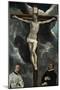 Crucifixion with Two Donors-El Greco-Mounted Premium Giclee Print