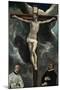 Crucifixion with Two Donors-El Greco-Mounted Giclee Print