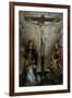 Crucifixion with Virgin and Sts. John, Apollinaris and Vitale-Francesco Longhi-Framed Art Print
