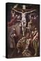 Crucifixion with Virgin, Magdalene, St. John and Angels-El Greco-Stretched Canvas