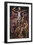 Crucifixion with Virgin, Magdalene, St. John and Angels-El Greco-Framed Giclee Print