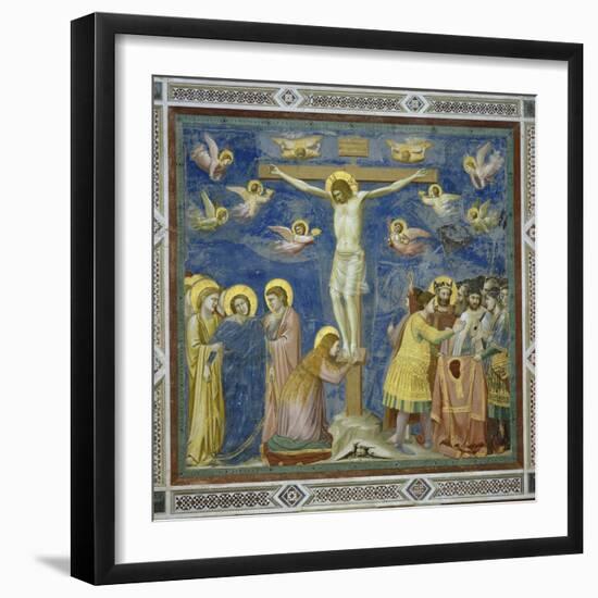 Crucifixion-Giotto di Bondone-Framed Giclee Print