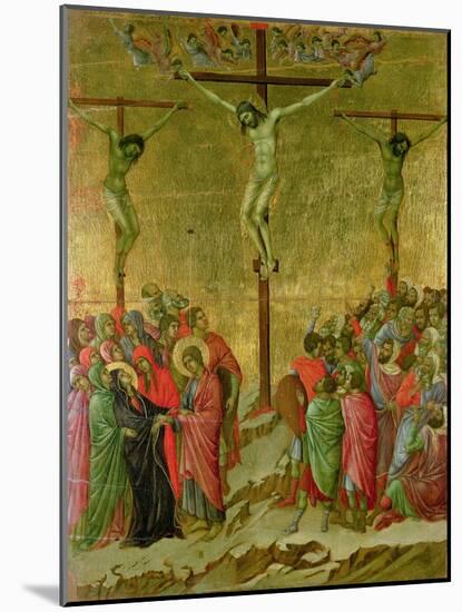 Crucifixion-Duccio di Buoninsegna-Mounted Giclee Print