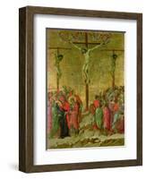 Crucifixion-Duccio di Buoninsegna-Framed Giclee Print