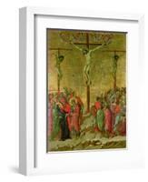 Crucifixion-Duccio di Buoninsegna-Framed Giclee Print