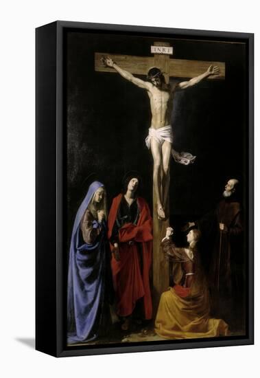 Crucifixion-Nicolas Tournier-Framed Stretched Canvas