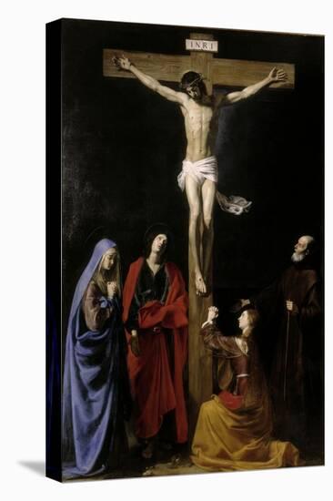 Crucifixion-Nicolas Tournier-Stretched Canvas