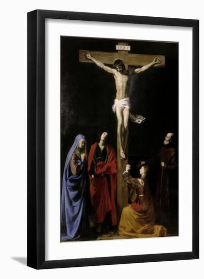 Crucifixion-Nicolas Tournier-Framed Giclee Print