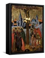 Crucifixion-Kostantin Shpataraku-Framed Stretched Canvas