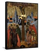 Crucifixion-Kostantin Shpataraku-Framed Stretched Canvas