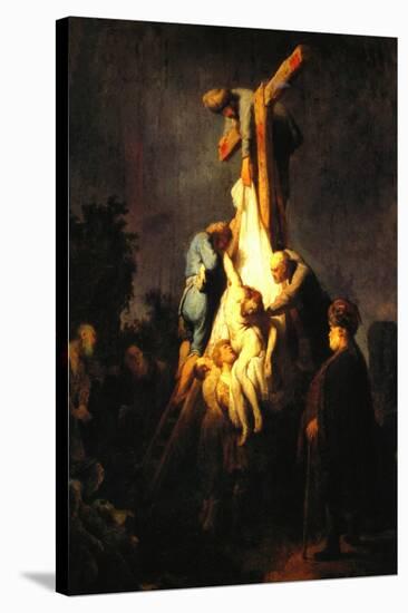 Crucifixion-Rembrandt van Rijn-Stretched Canvas