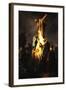 Crucifixion-Rembrandt van Rijn-Framed Art Print