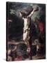 Crucifixion-Eugene Delacroix-Stretched Canvas