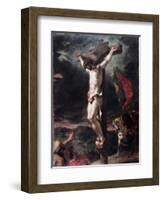 Crucifixion-Eugene Delacroix-Framed Giclee Print