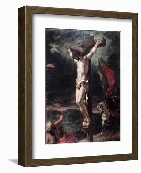 Crucifixion-Eugene Delacroix-Framed Giclee Print