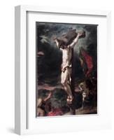 Crucifixion-Eugene Delacroix-Framed Giclee Print