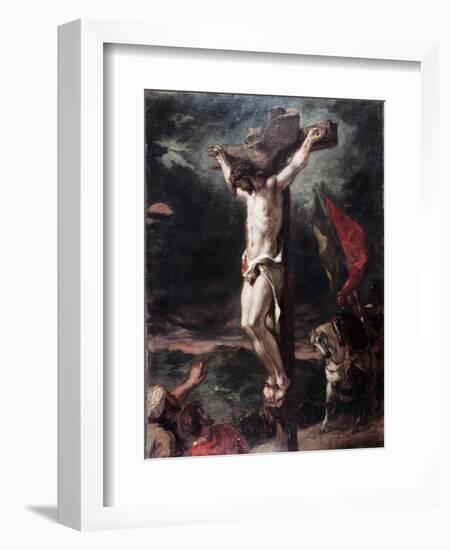 Crucifixion-Eugene Delacroix-Framed Giclee Print